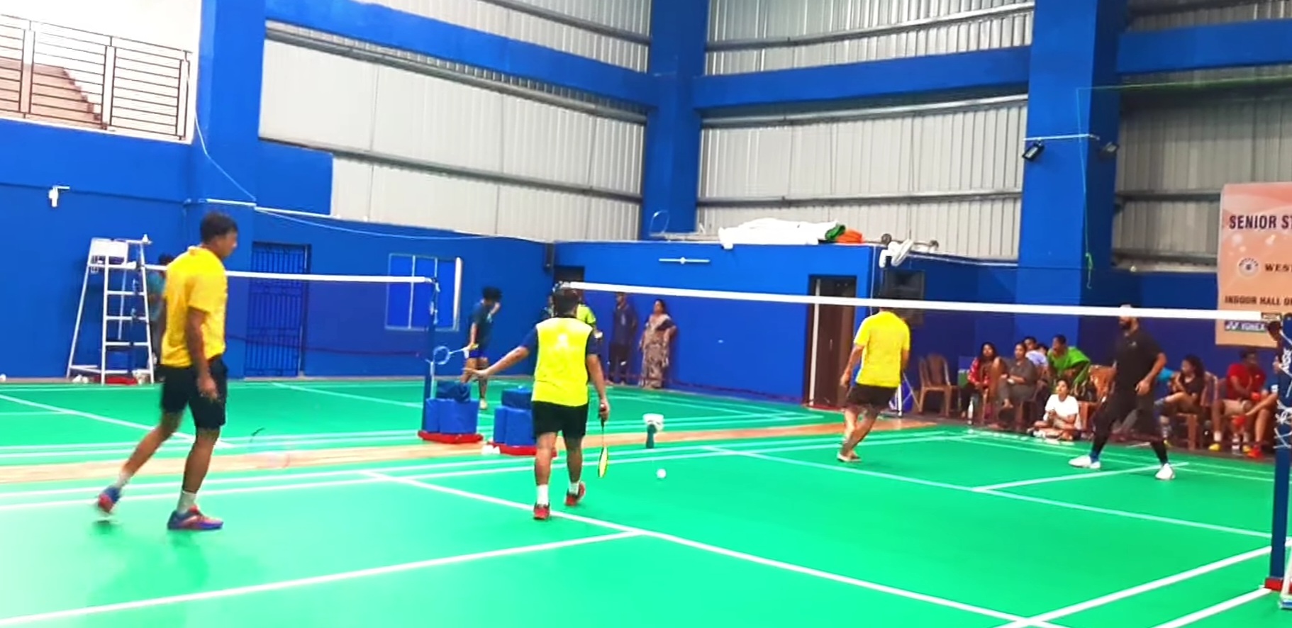 Badminton training for kids